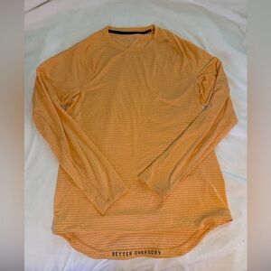 Lululemon drysense long sleeve mens top clementine